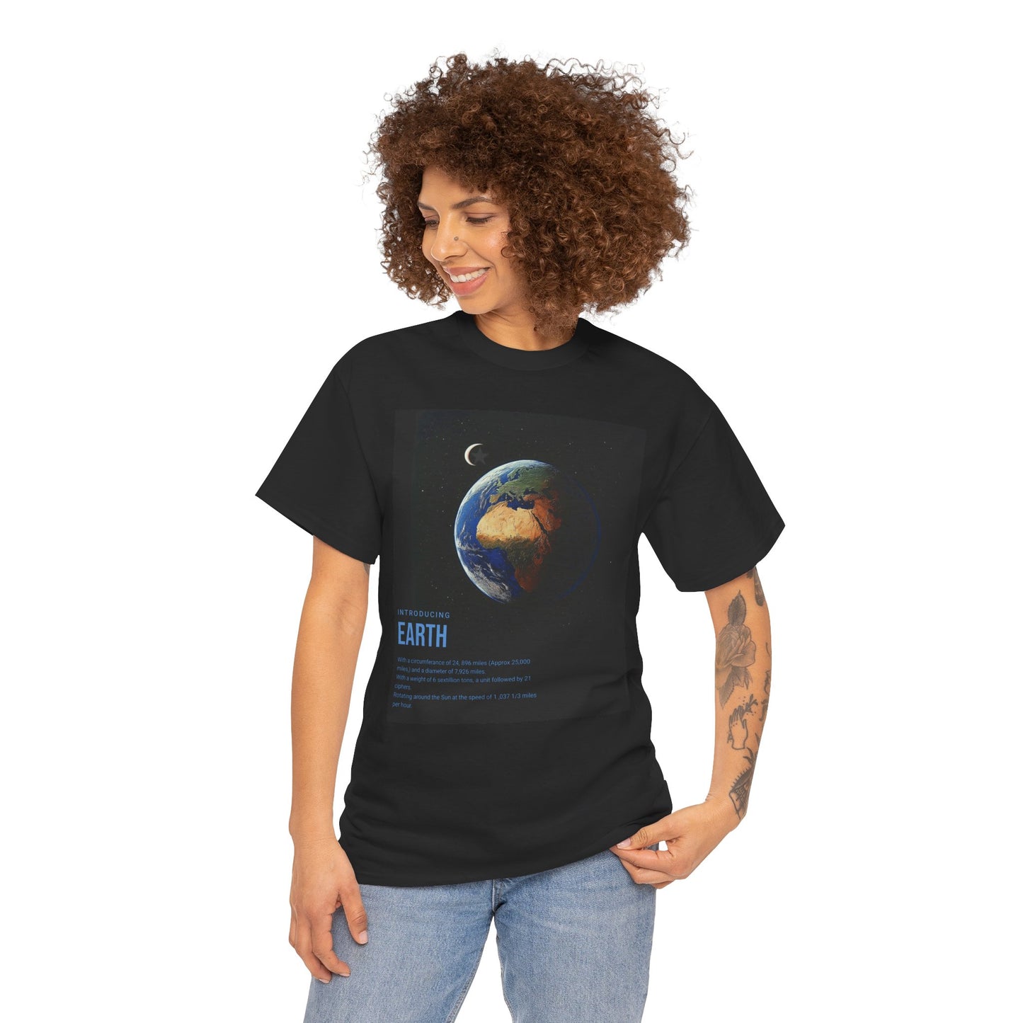Earth Degrees Women's Heavy Cotton Tee