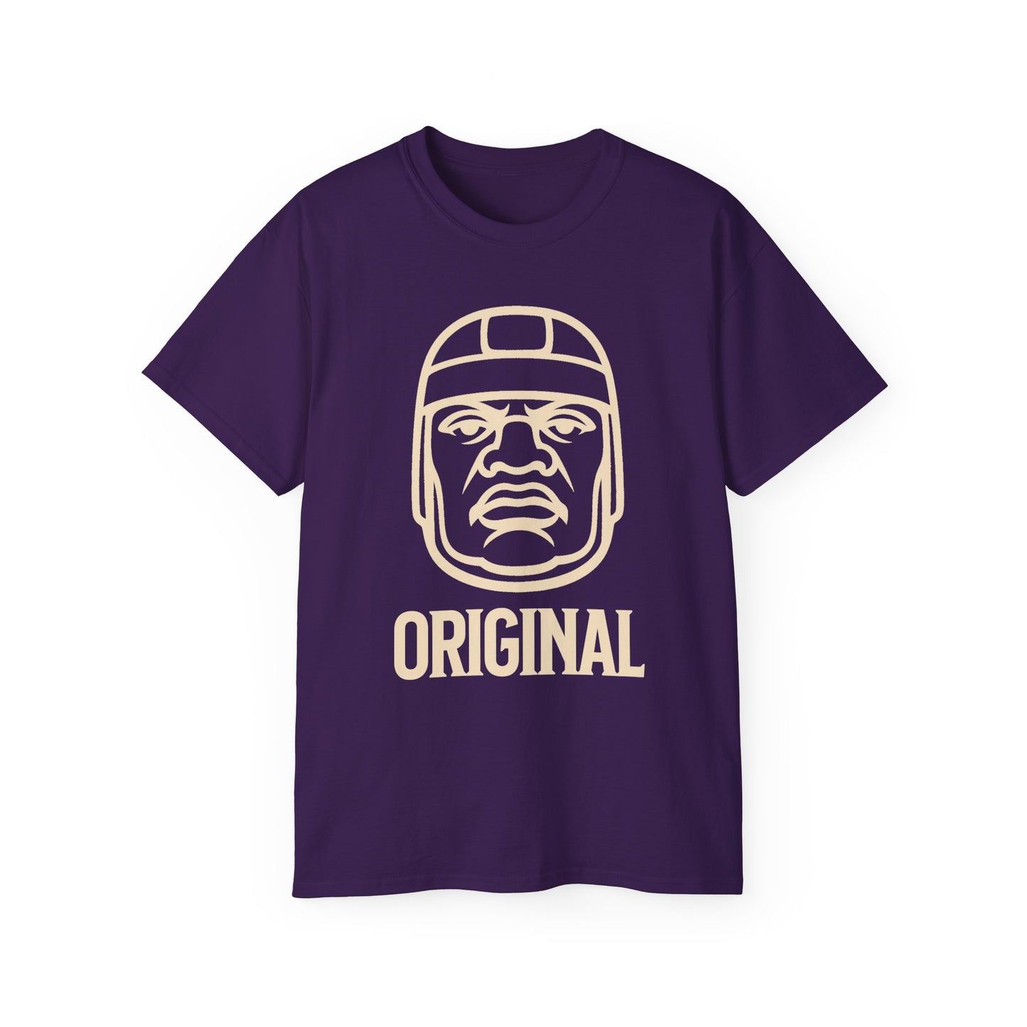 "OG OLMEC" (ORIGINAL) Tee Shirt (cream print design)