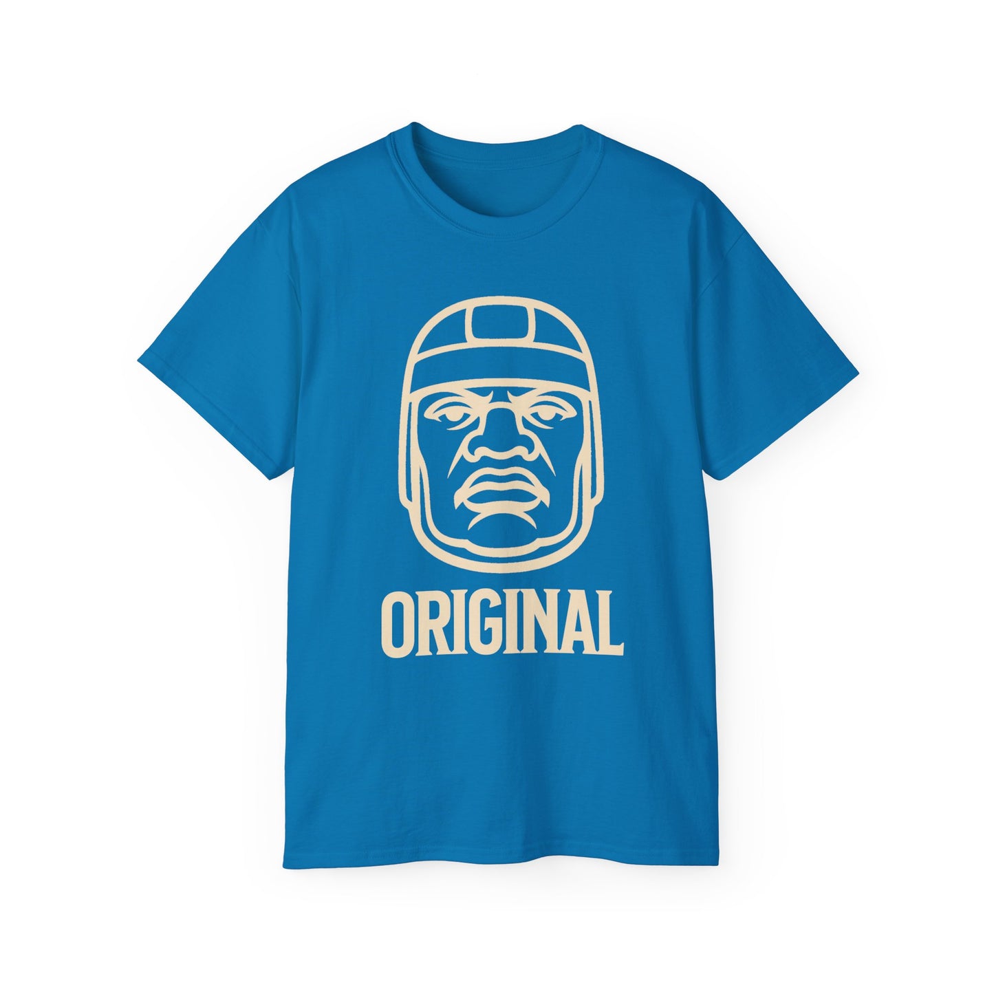 "OG OLMEC" (ORIGINAL) Tee Shirt (cream print design)