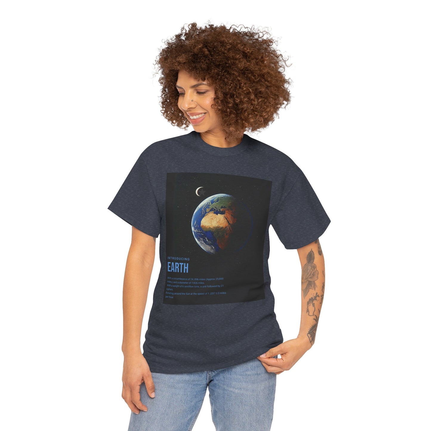 Earth Degrees Women's Heavy Cotton Tee