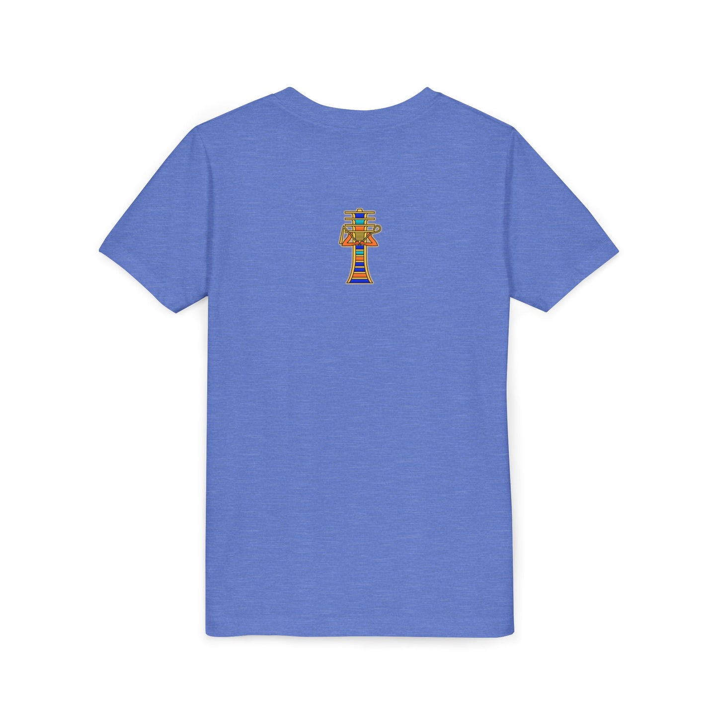 Ankh Djed symbols "Everlasting Life & Stability" Youth Short Sleeve Tee