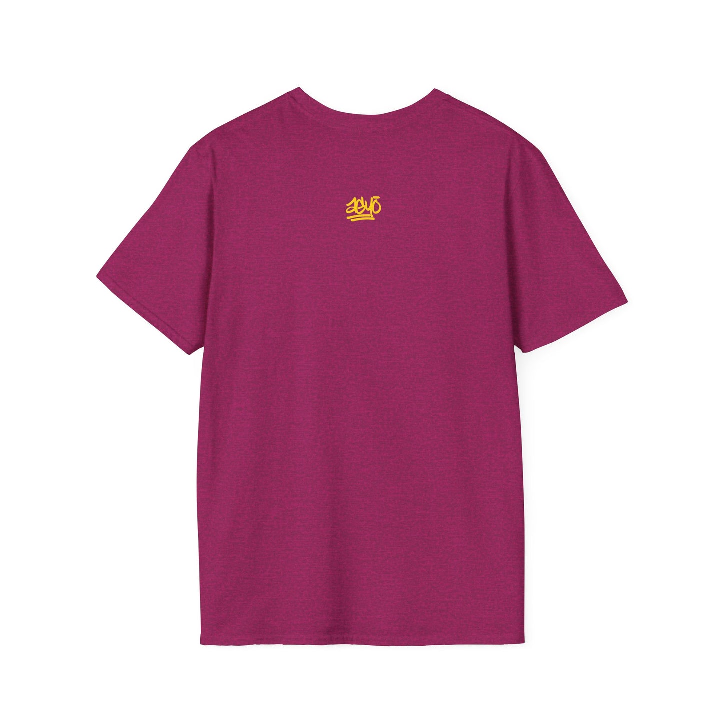 Supreme Mathematics Cipher Gold text Unisex Softstyle T-Shirt