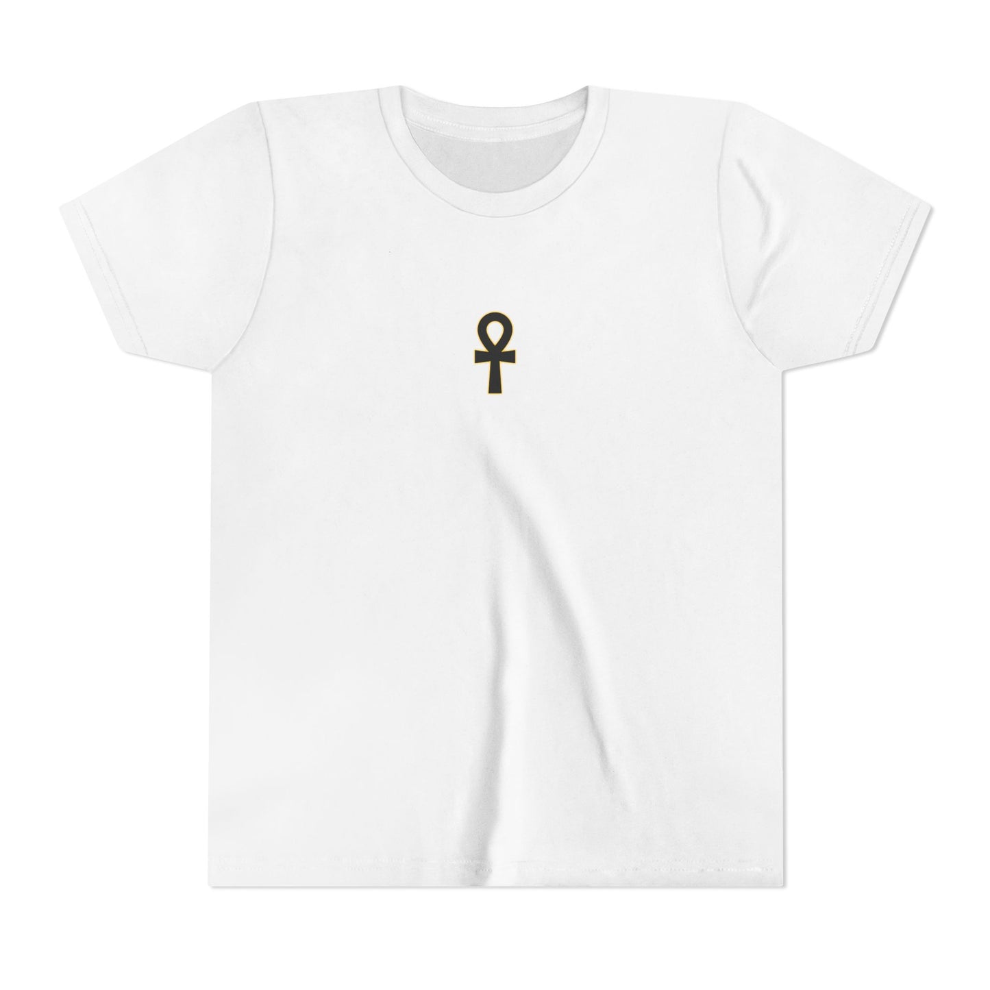 Ankh Djed symbols "Everlasting Life & Stability" Youth Short Sleeve Tee