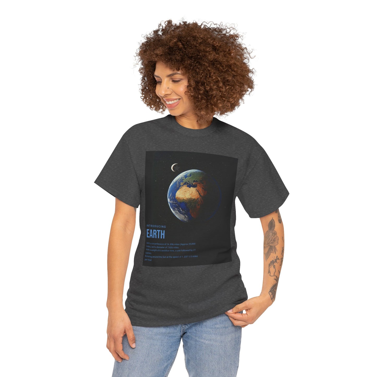 Earth Degrees Women's Heavy Cotton Tee