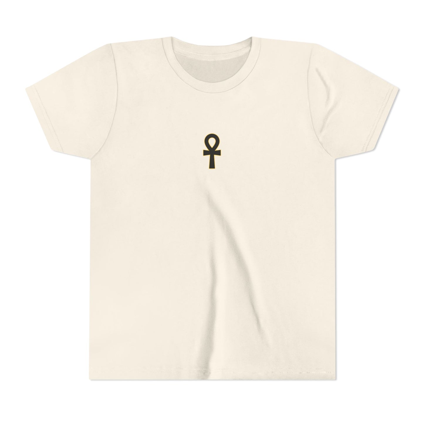 Ankh Djed symbols "Everlasting Life & Stability" Youth Short Sleeve Tee