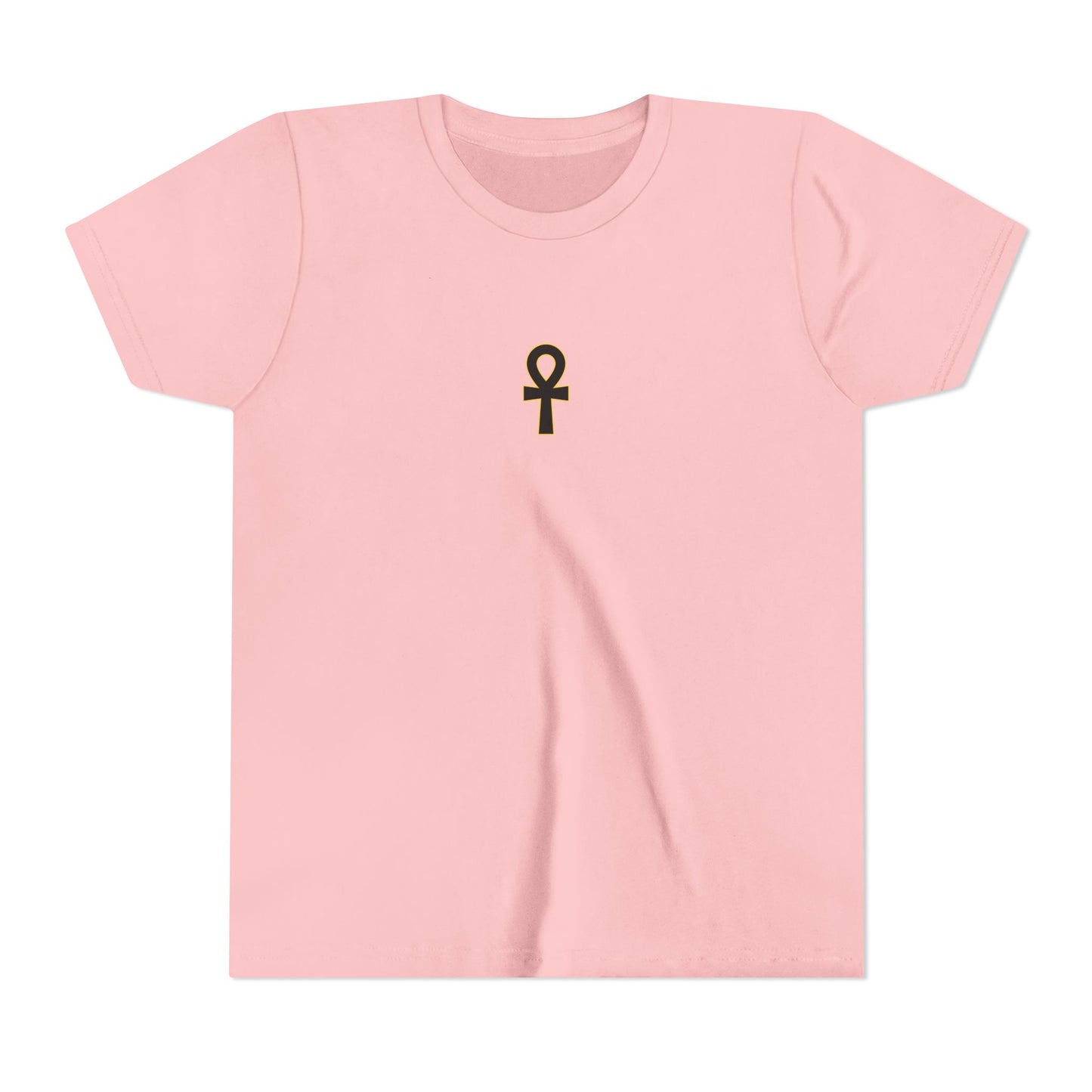 Ankh Djed symbols "Everlasting Life & Stability" Youth Short Sleeve Tee
