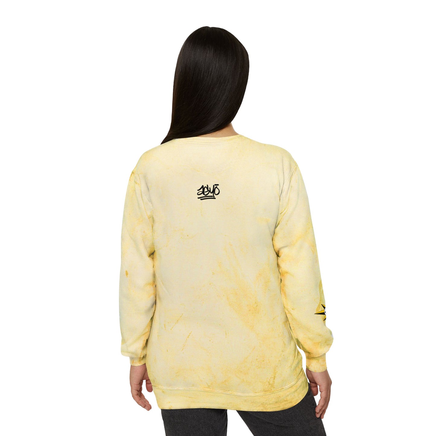 Supreme Being Color Blast Universal Crewneck Sweatshirt