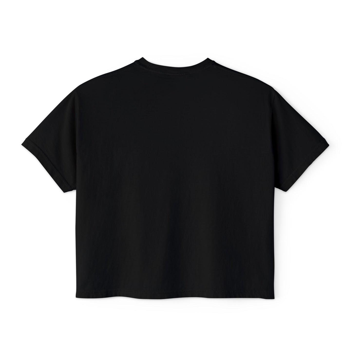 "His Earth: Resurrecting God Thru Birth" Comfortable & Inspirational Women's Boxy Tee