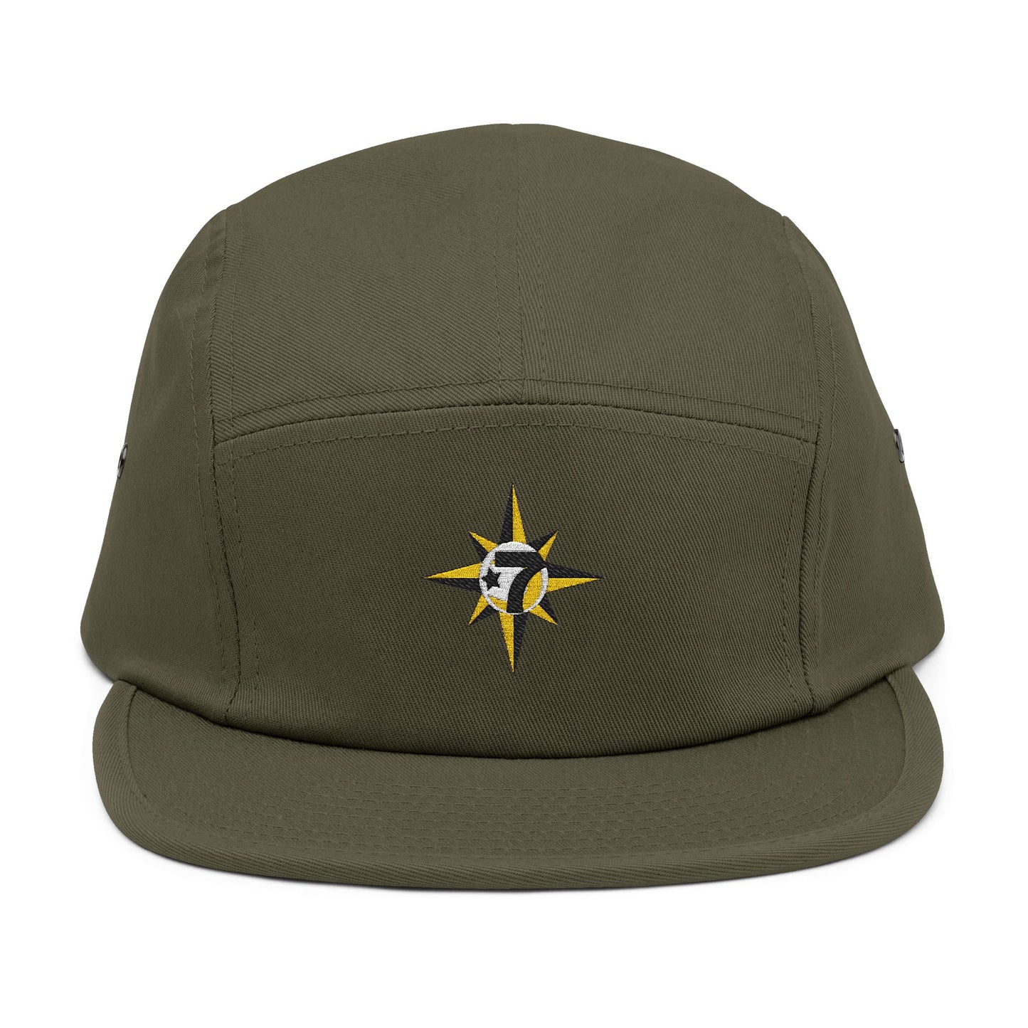 Embroidered Universal Flag 5 Panel Cap - Stylish Summer Hat for Trendsetters