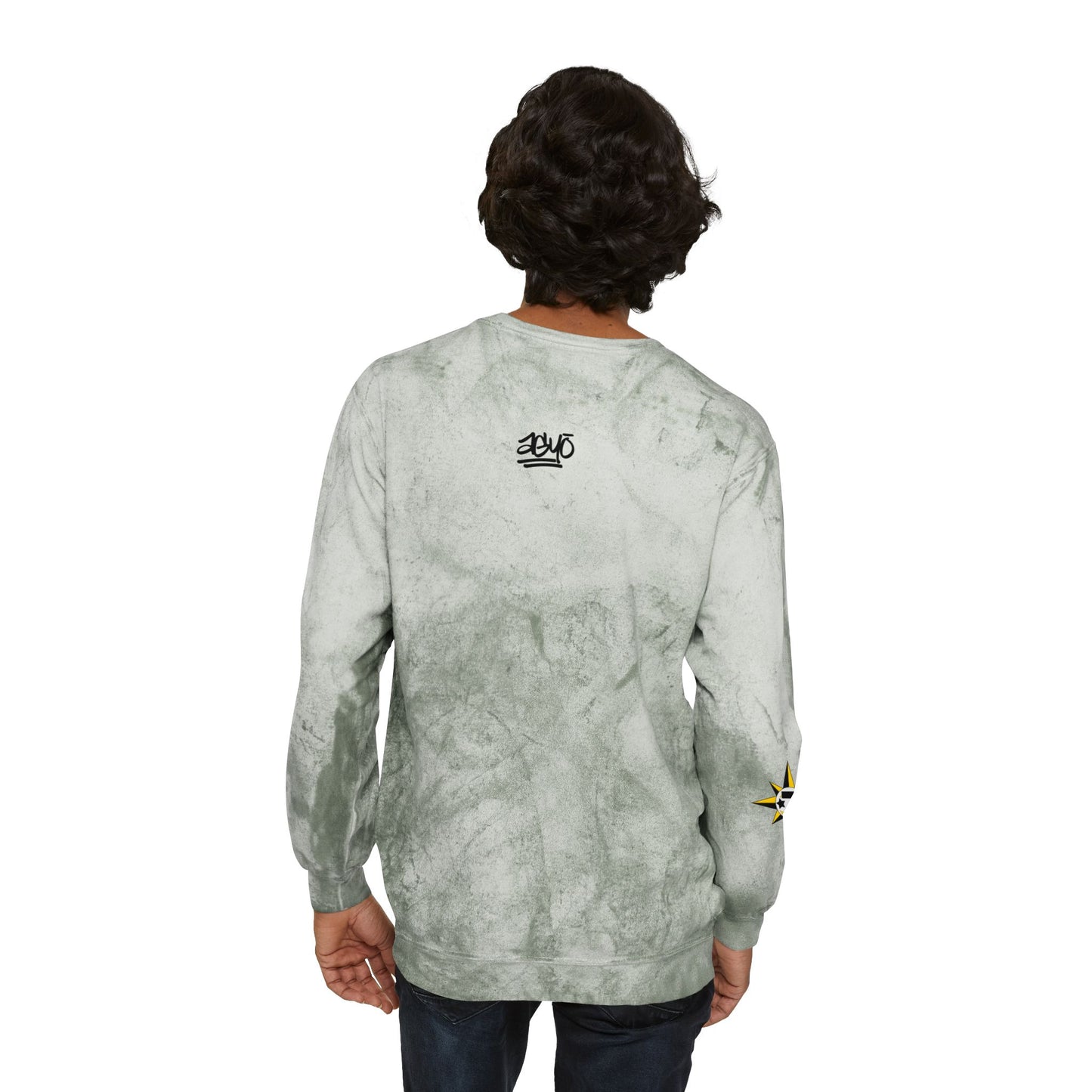 Supreme Being Color Blast Universal Crewneck Sweatshirt