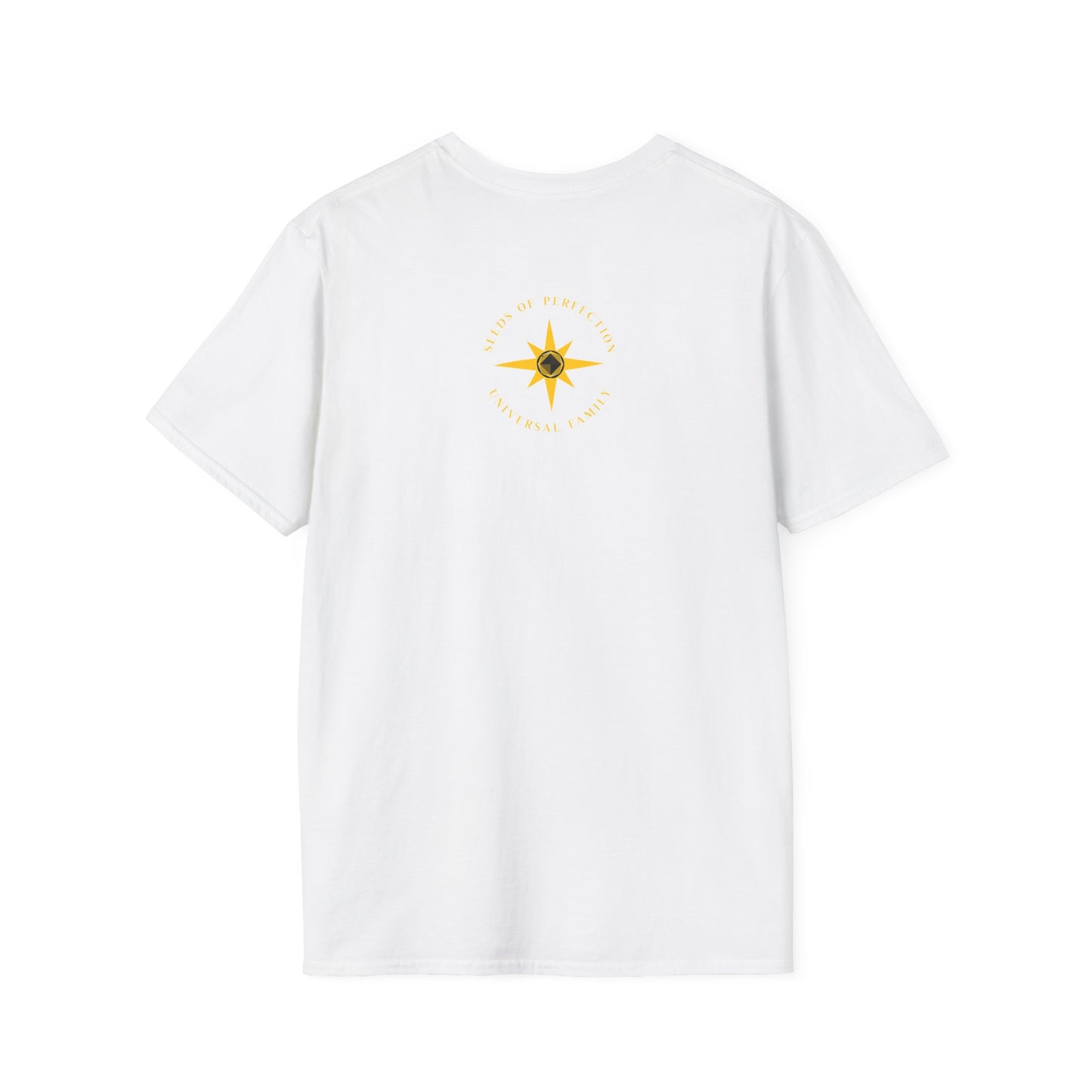 Asiatic Blackman Majestic Statues w/ Universal Seeds of Perfection Flag Tee