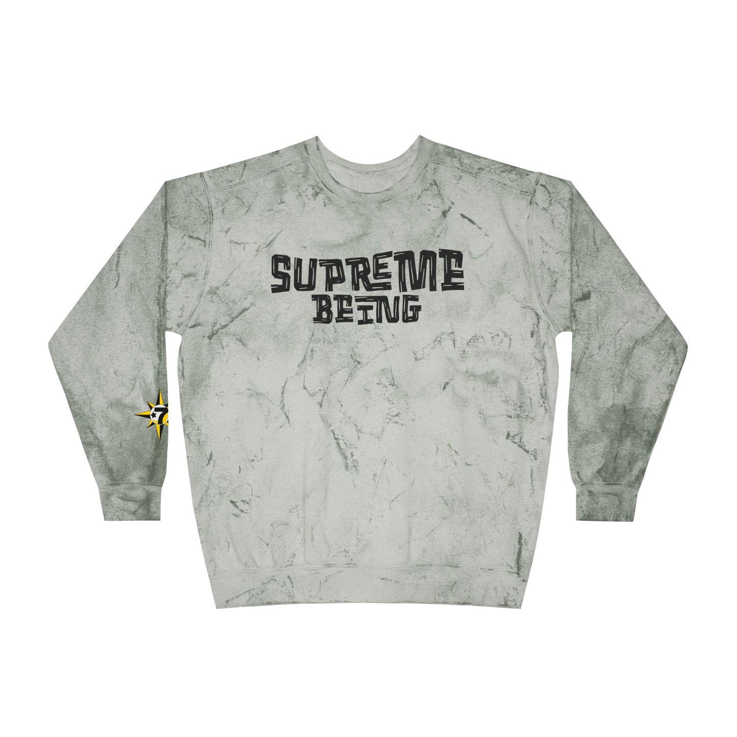 Supreme Being Color Blast Universal Crewneck Sweatshirt