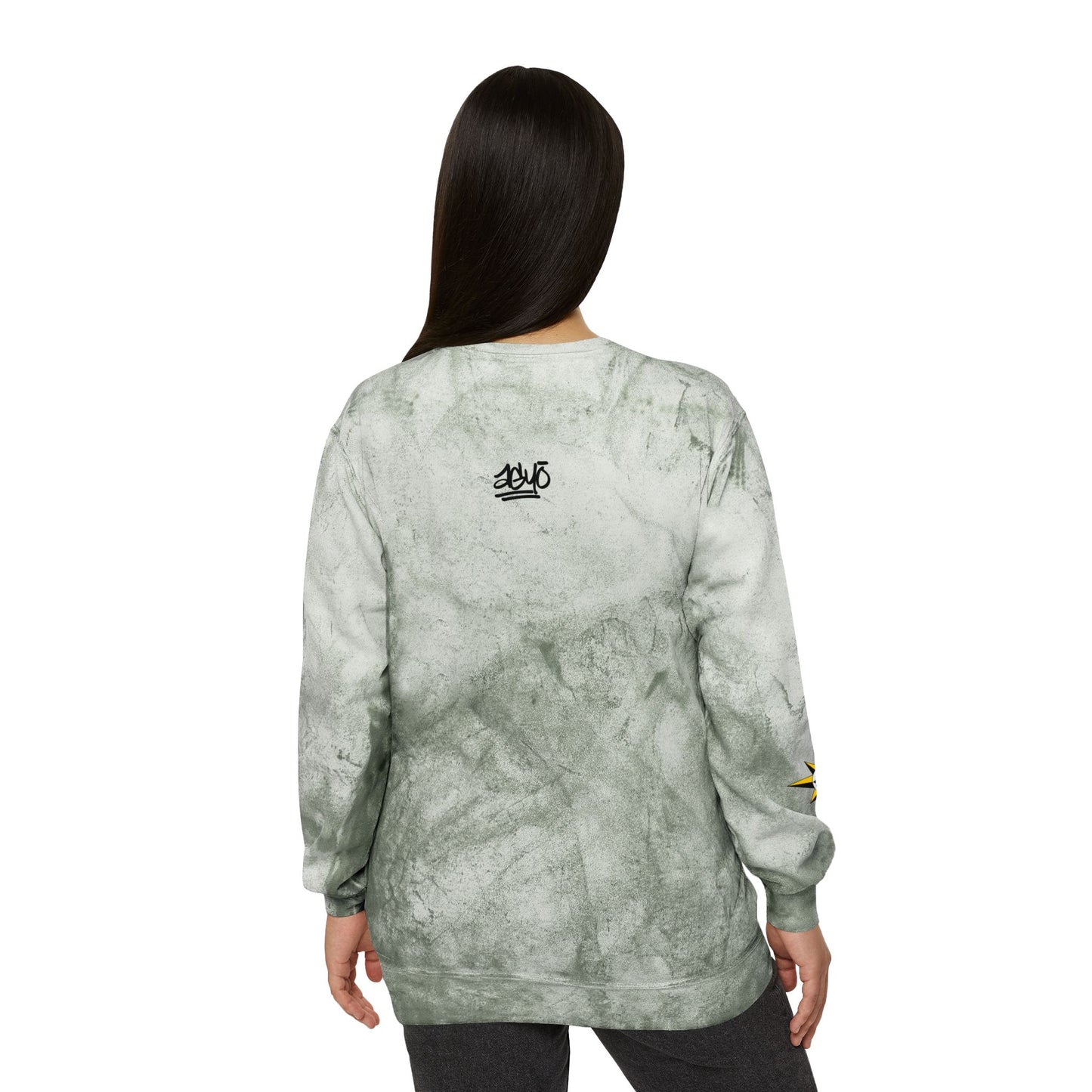 Supreme Being Color Blast Universal Crewneck Sweatshirt