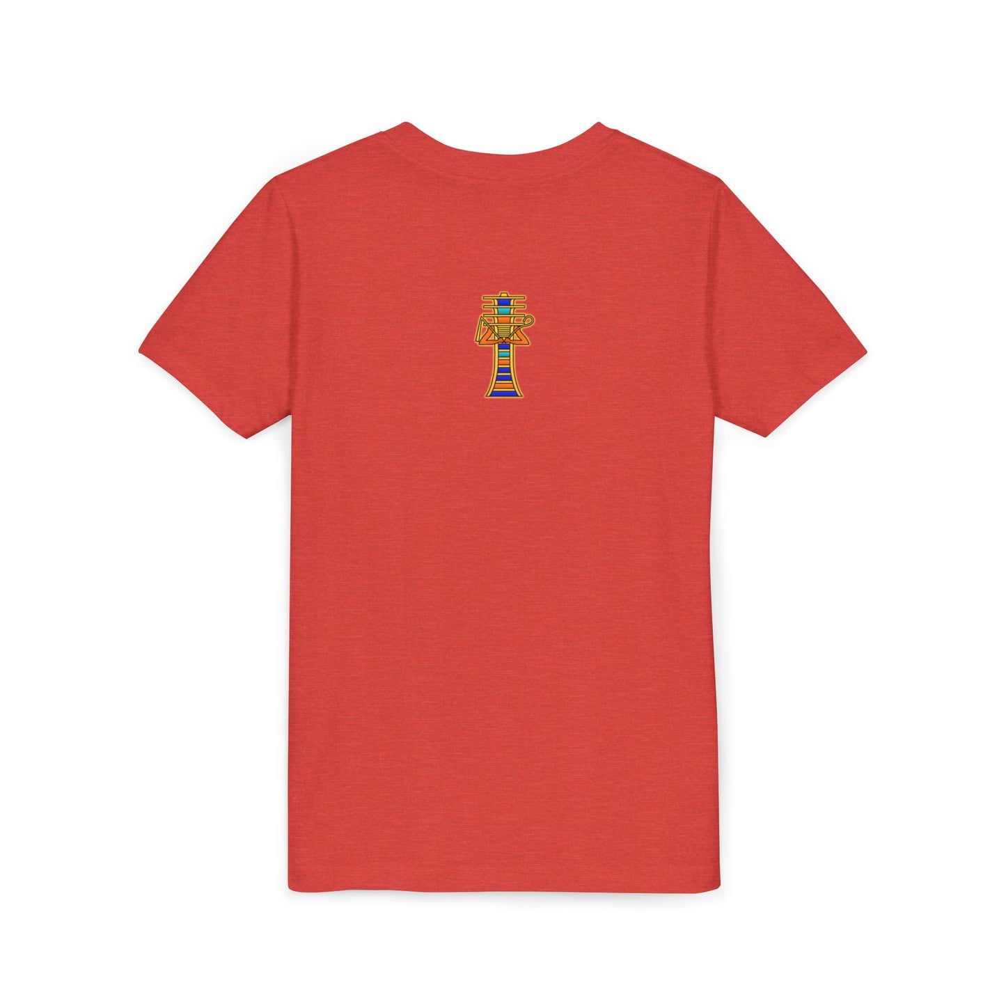 Ankh Djed symbols "Everlasting Life & Stability" Youth Short Sleeve Tee