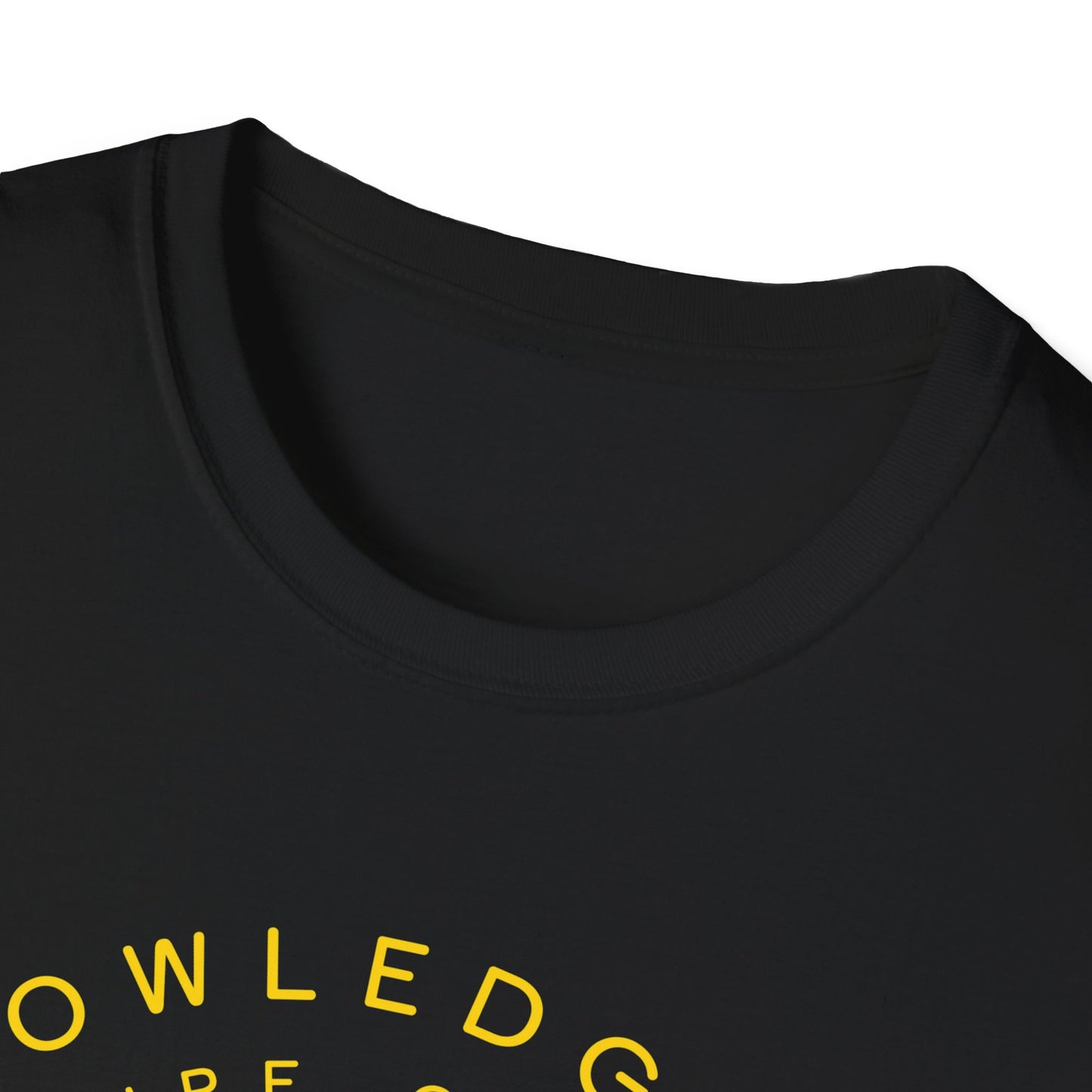 Supreme Mathematics Cipher Gold text Unisex Softstyle T-Shirt