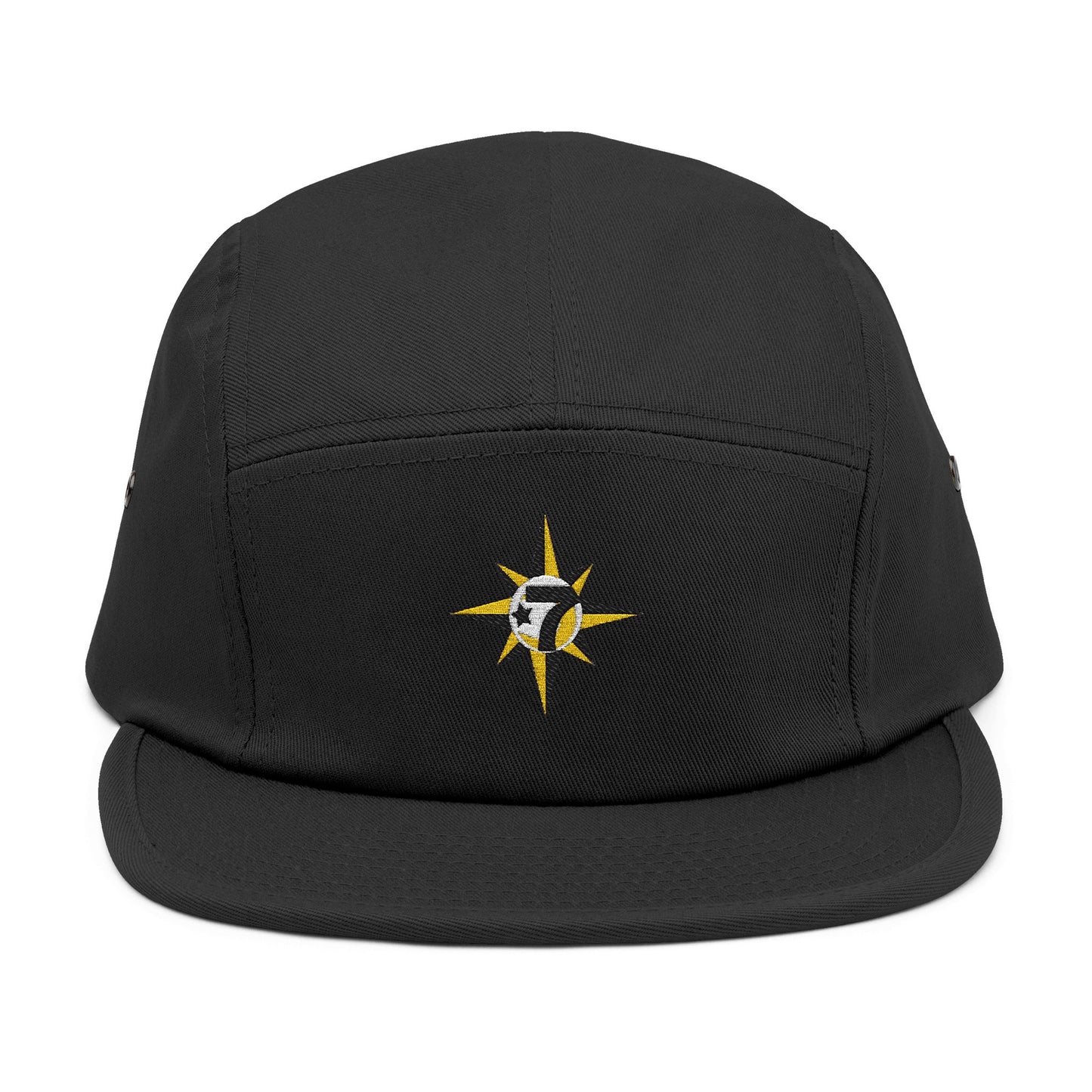 Embroidered Universal Flag 5 Panel Cap - Stylish Summer Hat for Trendsetters