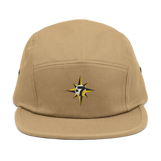 Embroidered Universal Flag 5 Panel Cap - Stylish Summer Hat for Trendsetters