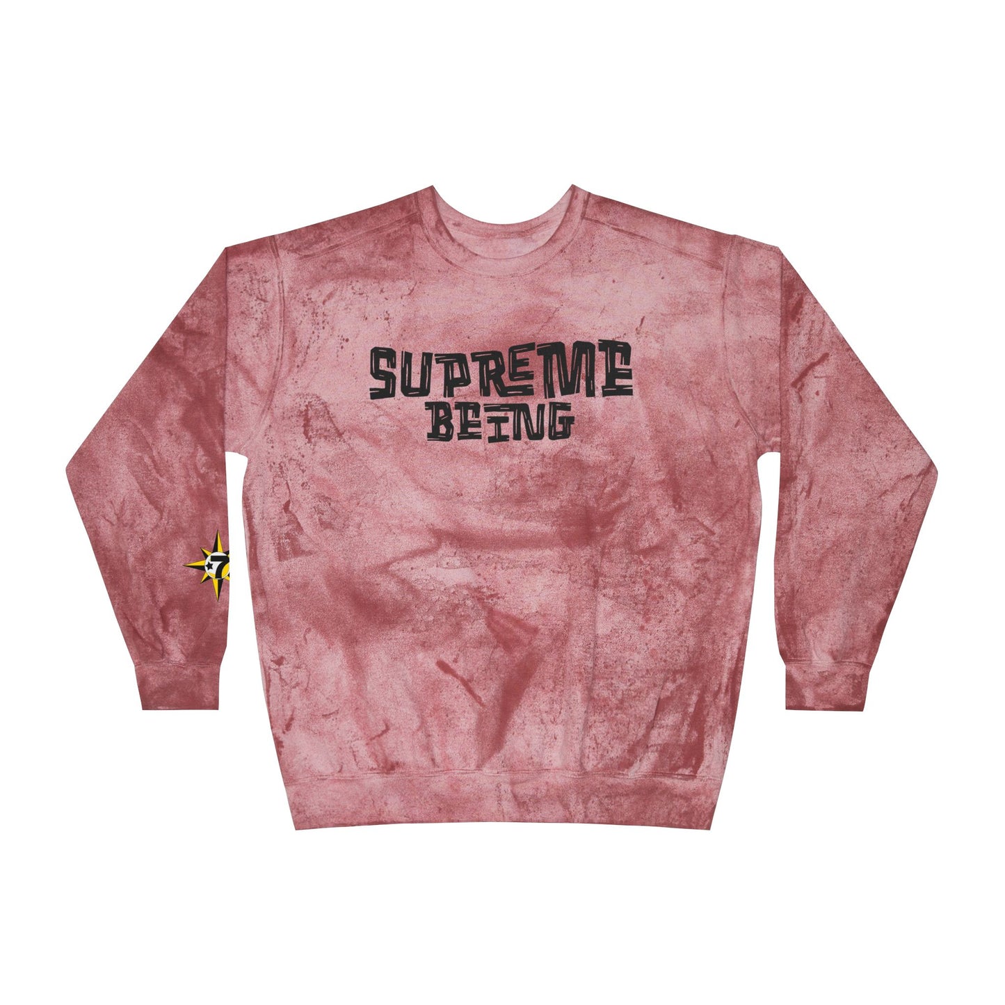 Supreme Being Color Blast Universal Crewneck Sweatshirt