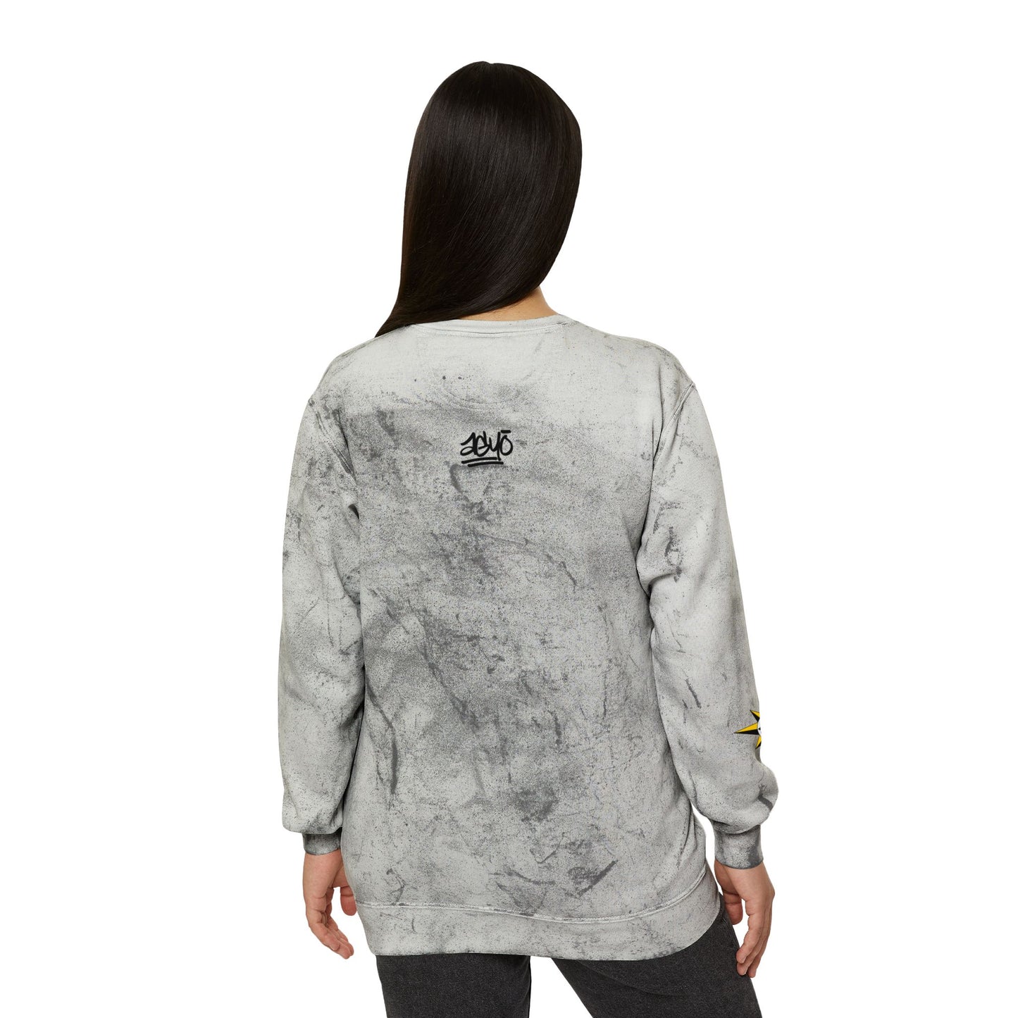 Supreme Being Color Blast Universal Crewneck Sweatshirt