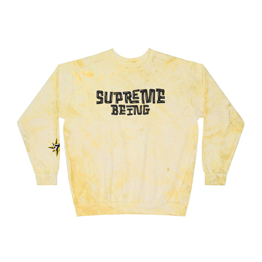 Supreme Being Color Blast Universal Crewneck Sweatshirt