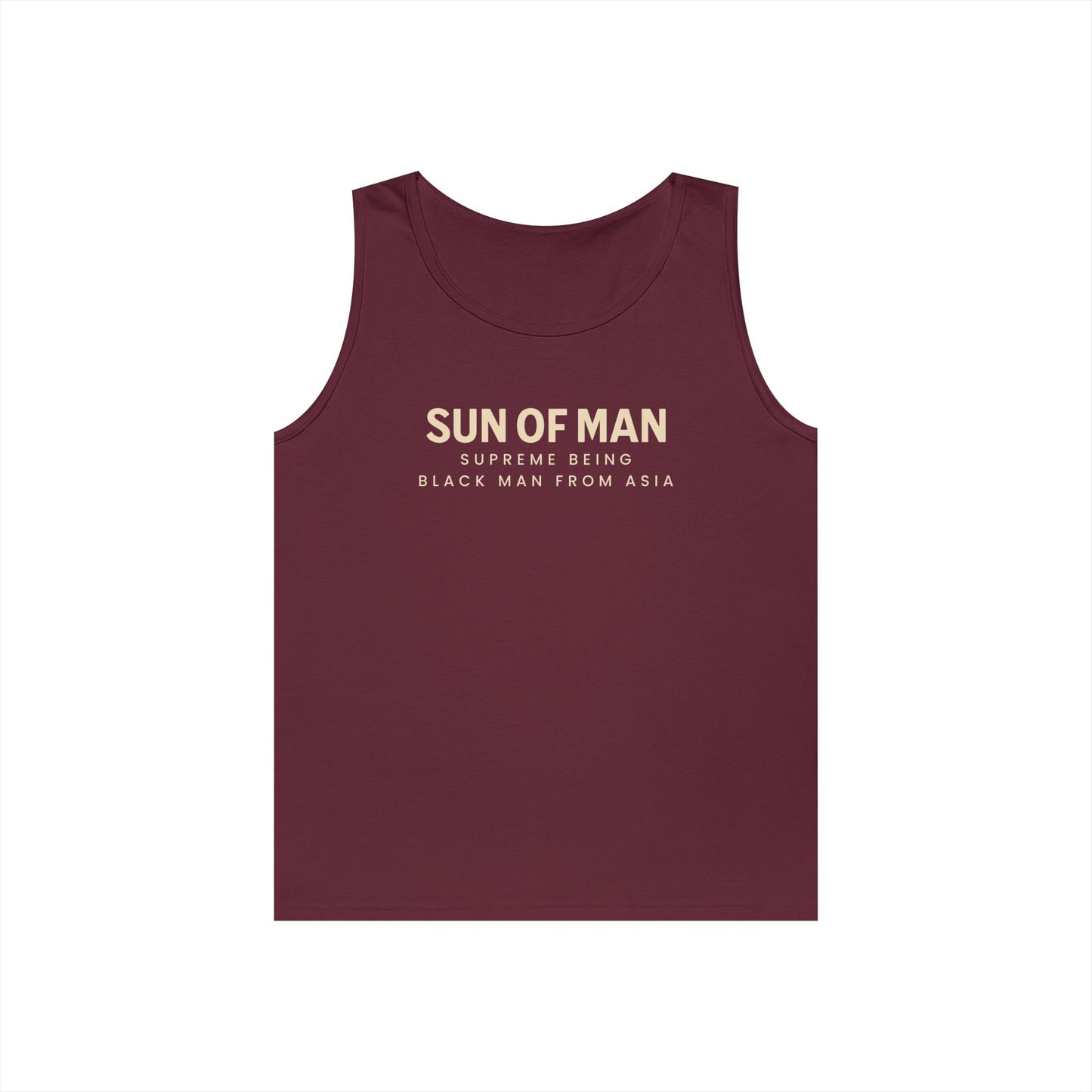 Sun of Man Heavy Cotton Tank Top | Summer Casual Wear, Summer Essentials, Fitness Gear