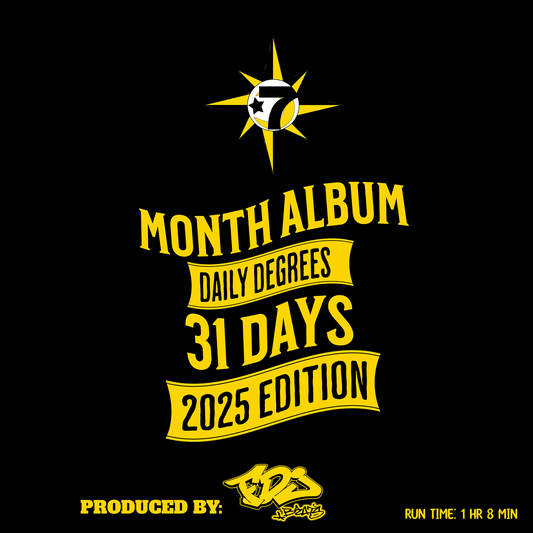 1st Edition AUDIO MONTH ALBUM "31 DAYS" 2025 EDITION